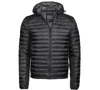 Tee Jays - Men´s Hooded Outdoor Crossover Jacket Black - Gr. - L
