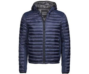 Tee Jays - Men´s Hooded Outdoor Crossover Jacket Navy - Gr. - L