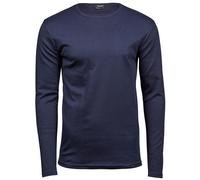 Tee Jays - Men´s Long Sleeve Interlock Tee Navy - Gr. - XL