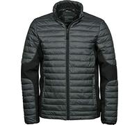 Tee Jays Mens Crossover Jacket, Größe:XL, Farbe:Space Grey/Black