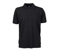 Tee Jays - Mens Stretch Deluxe Polo / Black, L L,Black