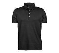 Tee Jays Polo Pima-Baumwolle Schwarz Größe 2XL