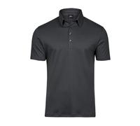 TEE JAYS PIMA COTTON POLO S DARK GREY