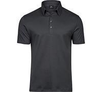 Tee Jays - Poloshirt aus Pima-Baumwolle für Herren, dunkelgrau, XXL