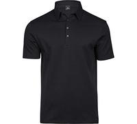 Tee Jays - Poloshirt aus Pima-Baumwolle für Herren, Schwarz , M