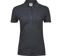 Tee Jays Schweres Damen Luxus Piqué Stretch Polo 145 dark grey (solid) M