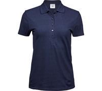 TJ145 Tee Jays Damen Luxus dehnbares Polo Denim M