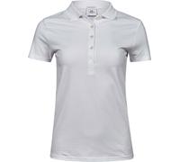 Tee Jays Schweres Damen Luxus Piqué Stretch Polo 145 white M