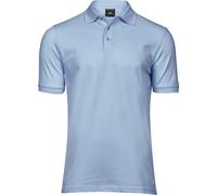 Tee Jays Poloshirt TJ1405 Luxus Stretch Piqué Herren Kurzarm Light Blue XL