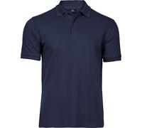 Tee Jays Polo TJ1405 Herren Luxus dehnbares kurzarm Navy 5XL