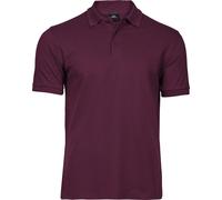 Tee Jays Schweres Herren Luxus Piqué Stretch Polo 1405 wine M