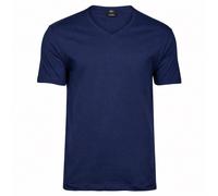 Tee Jays Sof Tee Kurzarm-T-Shirt mit V-Ausschnitt - Marineblau | M