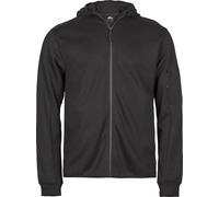 Tee Jays Unisex Kapuzen Sweatjacke Tee Jays Athletic 5706 schwarz XL