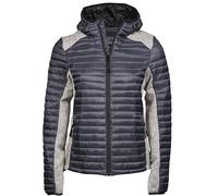 Tee Jays - Women´s Hooded Outdoor Crossover Jacket Space Grey - Gr. - L