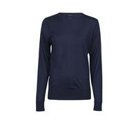 TEE JAYS WOMENS CREW NECK M NAVY