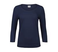 TEE JAYS WOMENS STRETCH 3/4 SLEEVE TEE S NAVY