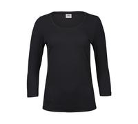 TEE JAYS WOMENS STRETCH 3/4 SLEEVE TEE XL BLACK