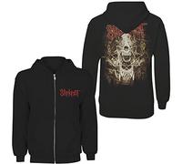 Tee Shack Slipknot Skull Teeth offiziell Männer Kapuzenpullover (Large)