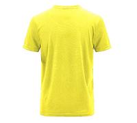 Tee Shirt T-Shirt Imprime d'extérieur décontracté d'été Grande Taille Sport Hauts Respirants à séchage Rapide Homme (8XL,Gelb-1)
