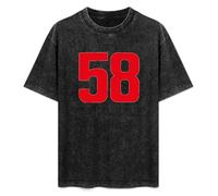 Teec 58 Super Sic Marco Simoncelli Men's T-Shirt Graphic Unisex Black Top Shirt XXL