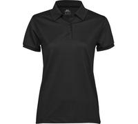 TeeJays Damen Women´s Club Polo Schwarz XL