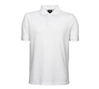 TeeJays Herren Polo Shirt Kurzarm Bio - Baumwolle bis Größe 5XL Weiß 4XL