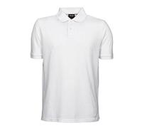 TeeJays Herren Polo Shirt Kurzarm Bio - Baumwolle bis Größe 5XL Weiß XXL