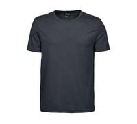 TeeJays Herren T-Shirt Kurzarm Rundhals Bio - Baumwolle bis 3XL Dark Grey Solid (Grau) XXL