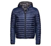TeeJays Herren Winterjacke Aspen Crossover – Navy/Navy Melange – Größe M