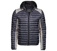 TeeJays - Herren Winterjacke 'Aspen Crossover' / Space Grey/Grey Melange, XL