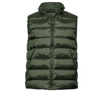 TeeJays Recycelte Steppweste Weste Bodywarmer teilweise r.5XL Dunkelgrün L