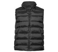 TeeJays Recycelte Steppweste Weste Bodywarmer teilweise bis Gr.5XL Schwarz 5XL