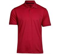 TeeJays Recyceltes Polo Shirt Atmungsaktiv teilweise r. 5XL Rot XL