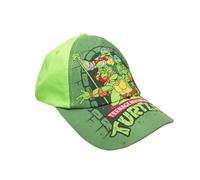 Teenage Mutant Ninja Turtles Basecap für Kinder - verstellbare Schildmütze mit coolem TMNT-Motiv - 100 % Baumwolle - Größe 52-54 cm, Farbe: Bunt, Bekleidungsgröße: 52