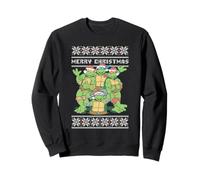 Teenage Mutant Ninja Turtles Christmas Ugly Sweater Group Sweatshirt