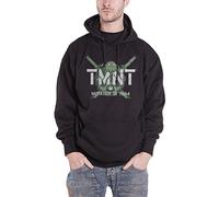 Teenage Mutant Ninja Turtles Herren Kapuzenpullover, Schwarz, L
