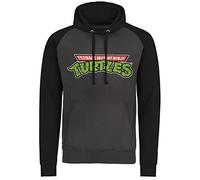 Teenage Mutant Ninja Turtles Herren NIC-36-TMNT001-H47-5 Kapuzenpulli, Dark Grey-Black, S