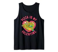 Teenage Mutant Ninja Turtles Pizza is My Valentine Tank Top