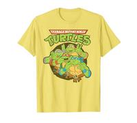 Teenage Mutant Ninja Turtles Silly Gestures T-Shirt, Herren, Gelb, XL
