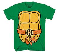 Teenage Mutant Ninja Turtles TMNT Mens Costume T-Shirt (Michelangelo, X-Small)