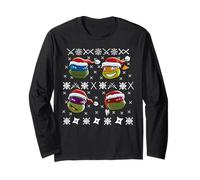 Teenage Mutant Ninja Turtles Weihnachtspullover Langarmshirt
