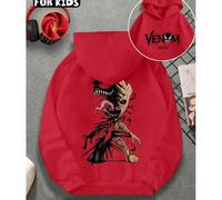 Teens/Kids Groot Venom Form Grafik Hoodie, Marvel Charakter lässig weite Passform Langarm Sweatshirt, Herbst