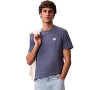 Calvin Klein Jeans Regular Fit T-Shirt aus reiner Baumwolle in Jeansblau, Größe XL