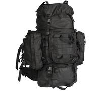 Mil-Tec Rucksack Teesar mit Frontzugang 100 Liter schwarz, Synthetik