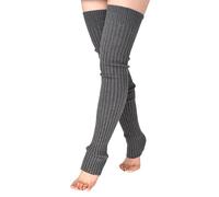 TeeYee Damen Stulpen Winter Beinwärmer Beinstulpen Strumpf Lang Kniewärmer