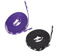 TEHAUX 2 Paar Herzförmige Schnürsenkel aus Polyester Modische und Praktische Schuhriemen für Sneaker und Turnschuhe Zeitersparrend und Bequem für Damen und Herren