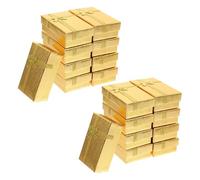 TEHAUX 30 Stück Schmuckschatullen aus Papier Kleine Geschenkboxen für Ohrringe Halsketten Kompakte Reise Aufbewahrung 8X5X2,7cm