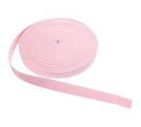TEHAUX Elastisches Band zum Nähen 2,5cm Breit 1 Rolle 28m Rosa Polyester Weiches und Bequemes Gummiband für Perücken und Näharbeiten