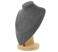 TEHAUX Schmuckständer Schmuck Präsentationsständer aus Bambus für und Anhänger Kreativer Schmuckhalter für Boutique Auslage und Geschenk für Tisch und Vitrine