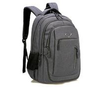 TEidea Schulrucksack Business-Rucksack: Geeignet Für Große Laptops, Computer-Studentenrucksack Für Herren, Aus Oxford-Stoff-Dunkelgrau-20 Zoll